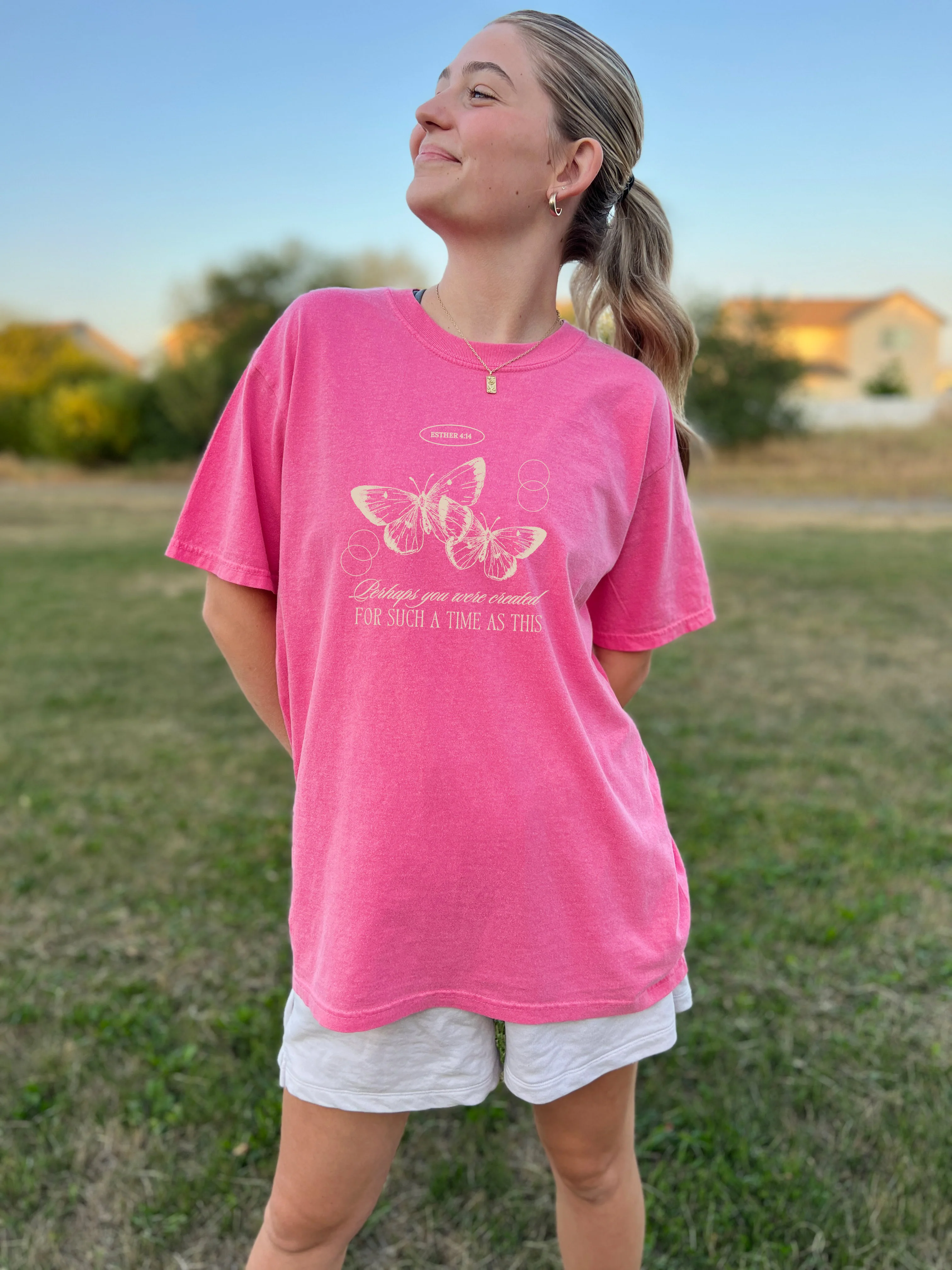 PERHAPS YOU WERE CREATED FOR SUCH A TIME AS THIS UNISEX TEE - Image 4