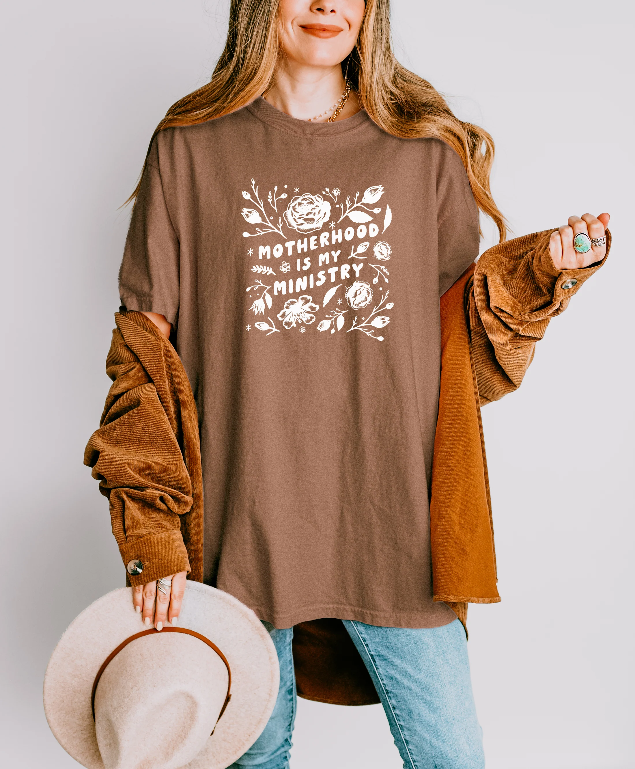 MOTHERHOOD IS MY MINISTRY UNISEX TEE - Image 3