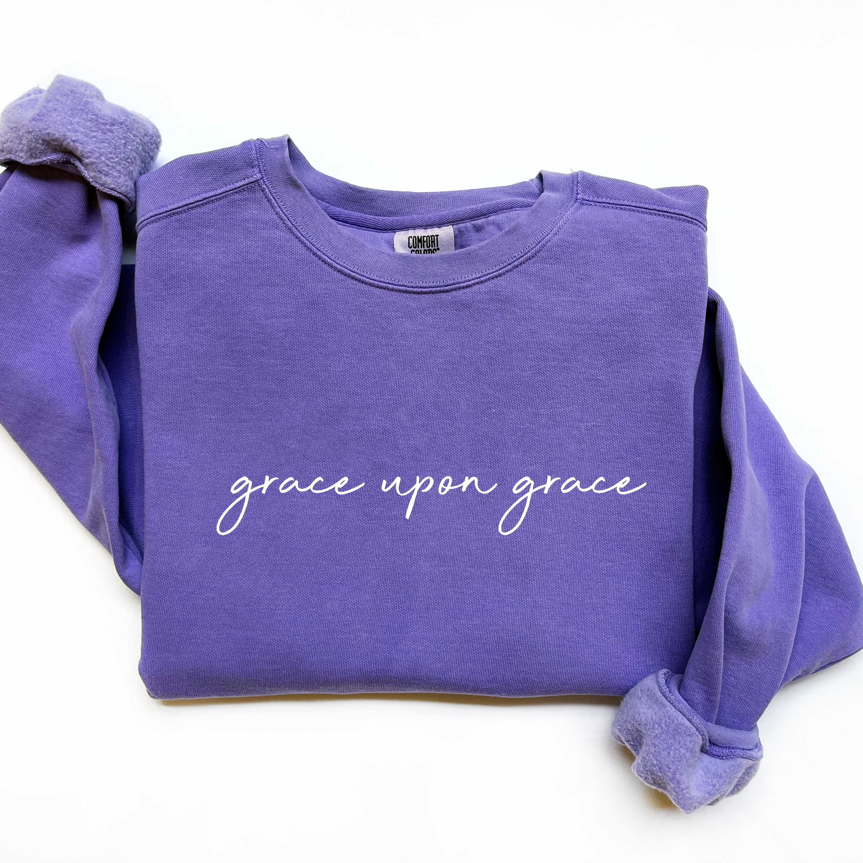 GRACE UPON GRACE UNISEX SWEATSHIRT - Image 3