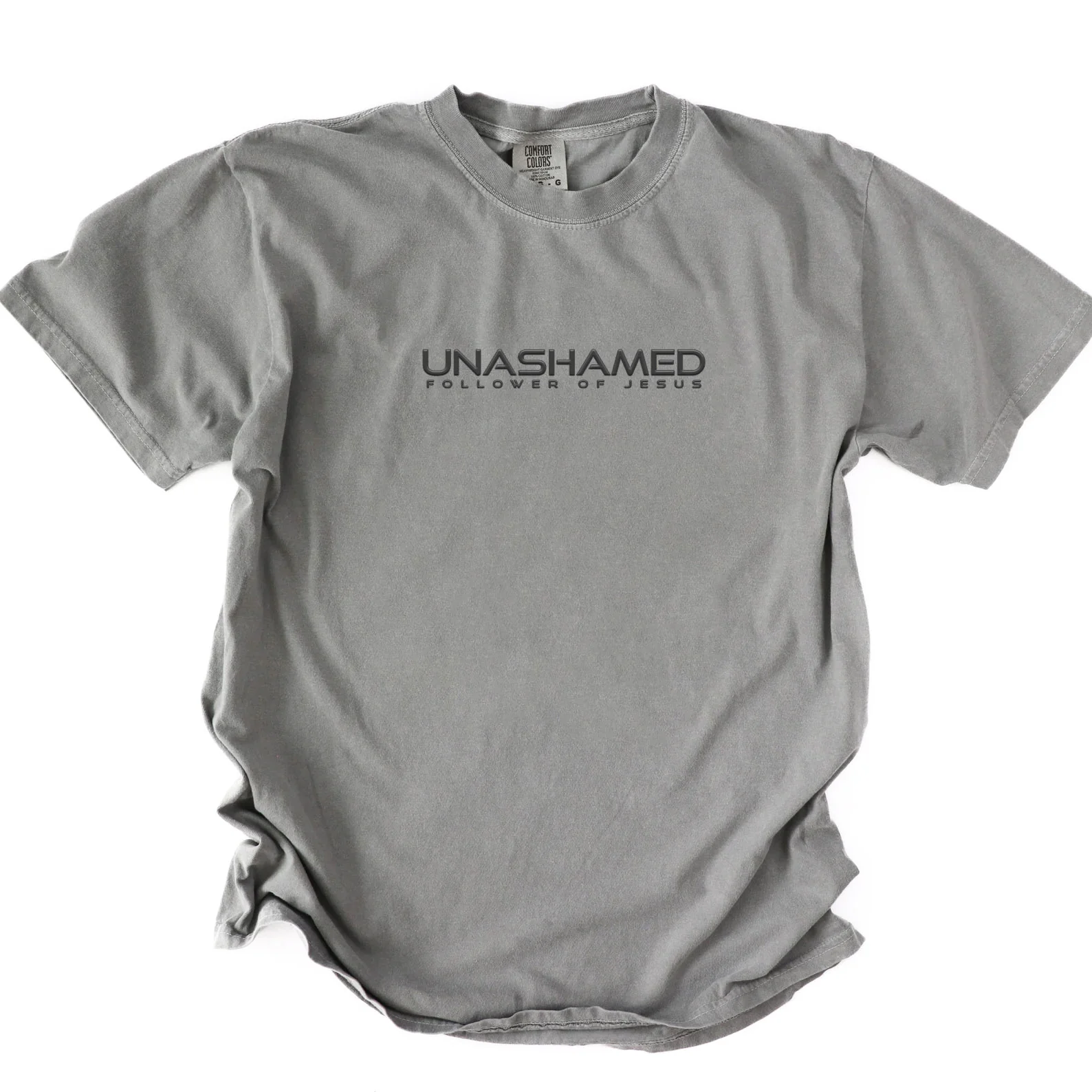 UNASHAMED UNISEX TEE (PUFFED DESIGN) - Image 3