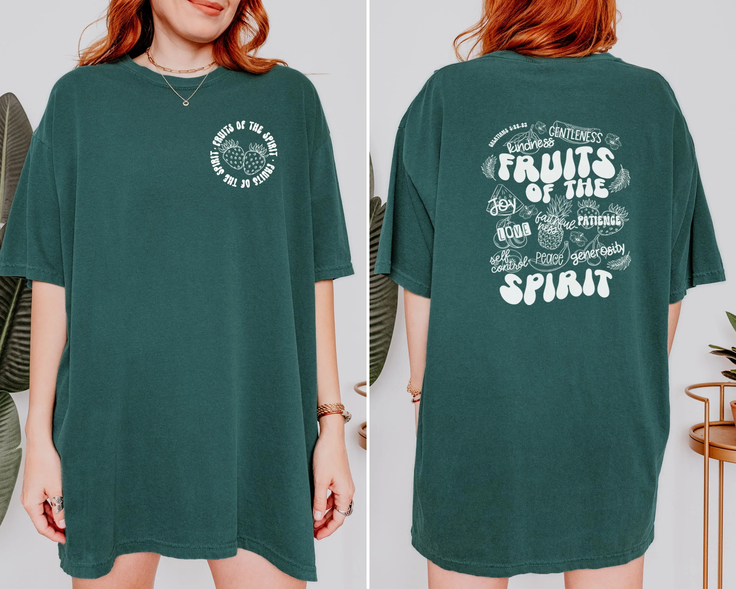 FRUIT OF THE SPIRIT UNISEX TEE - Image 4
