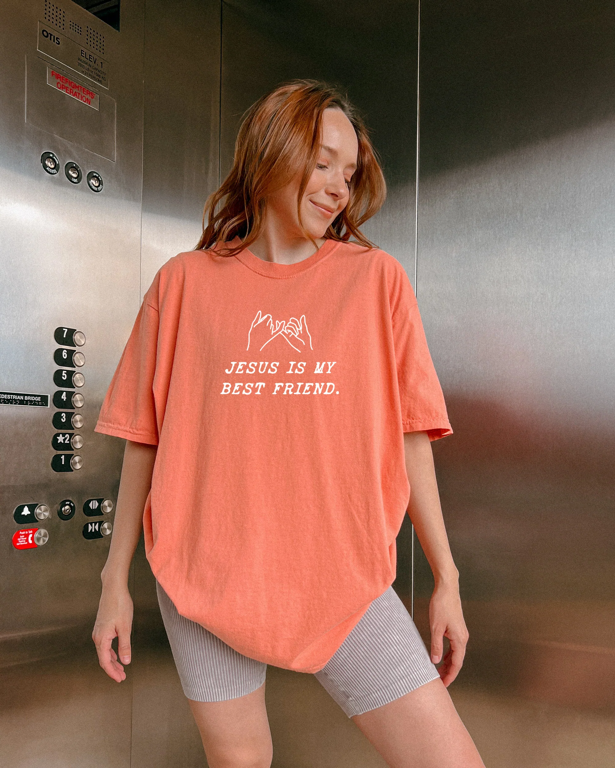 JESUS IS MY BEST FRIEND UNISEX TEE - Image 3