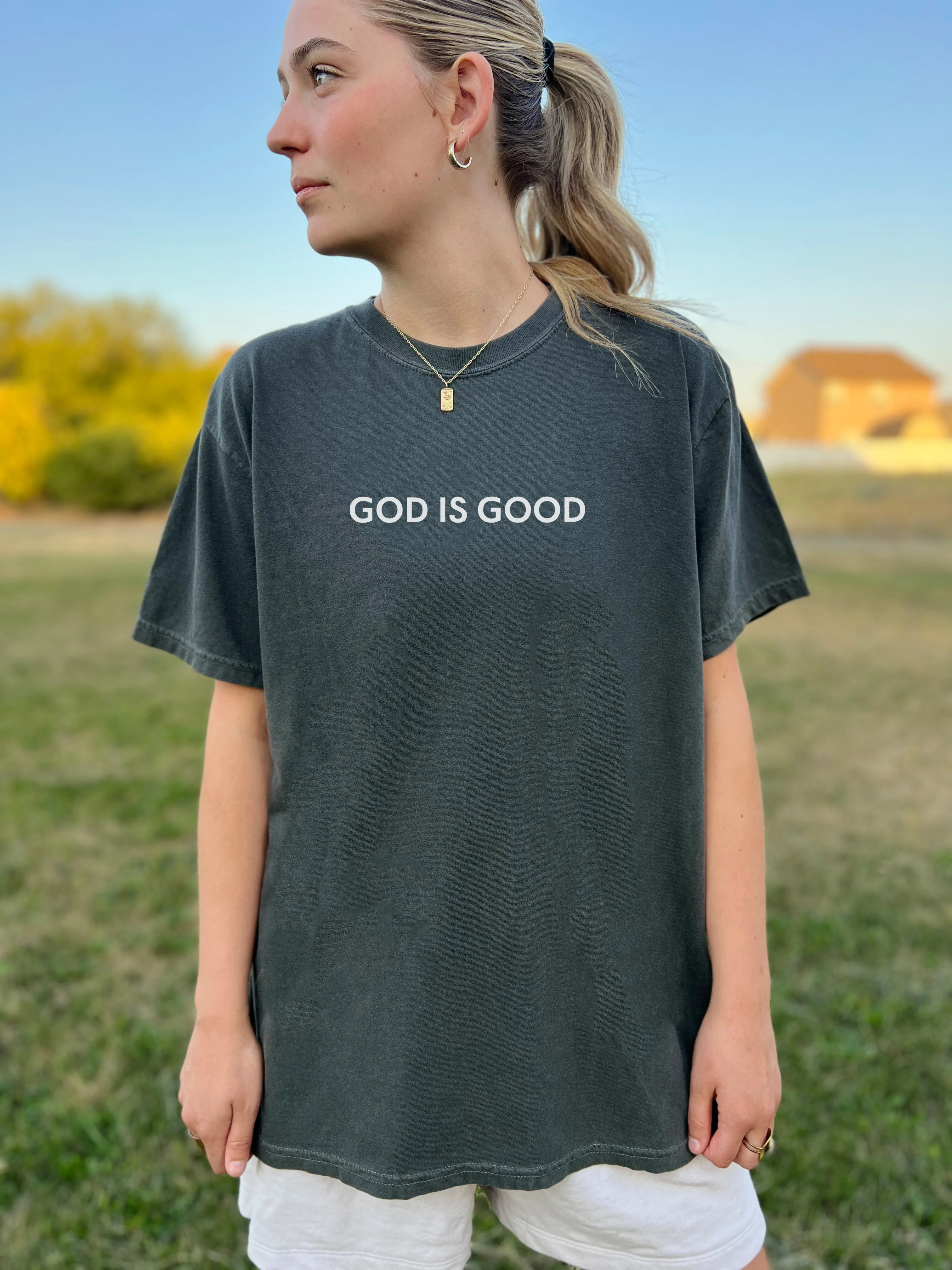 GOD IS GOOD UNISEX TEE - Image 3