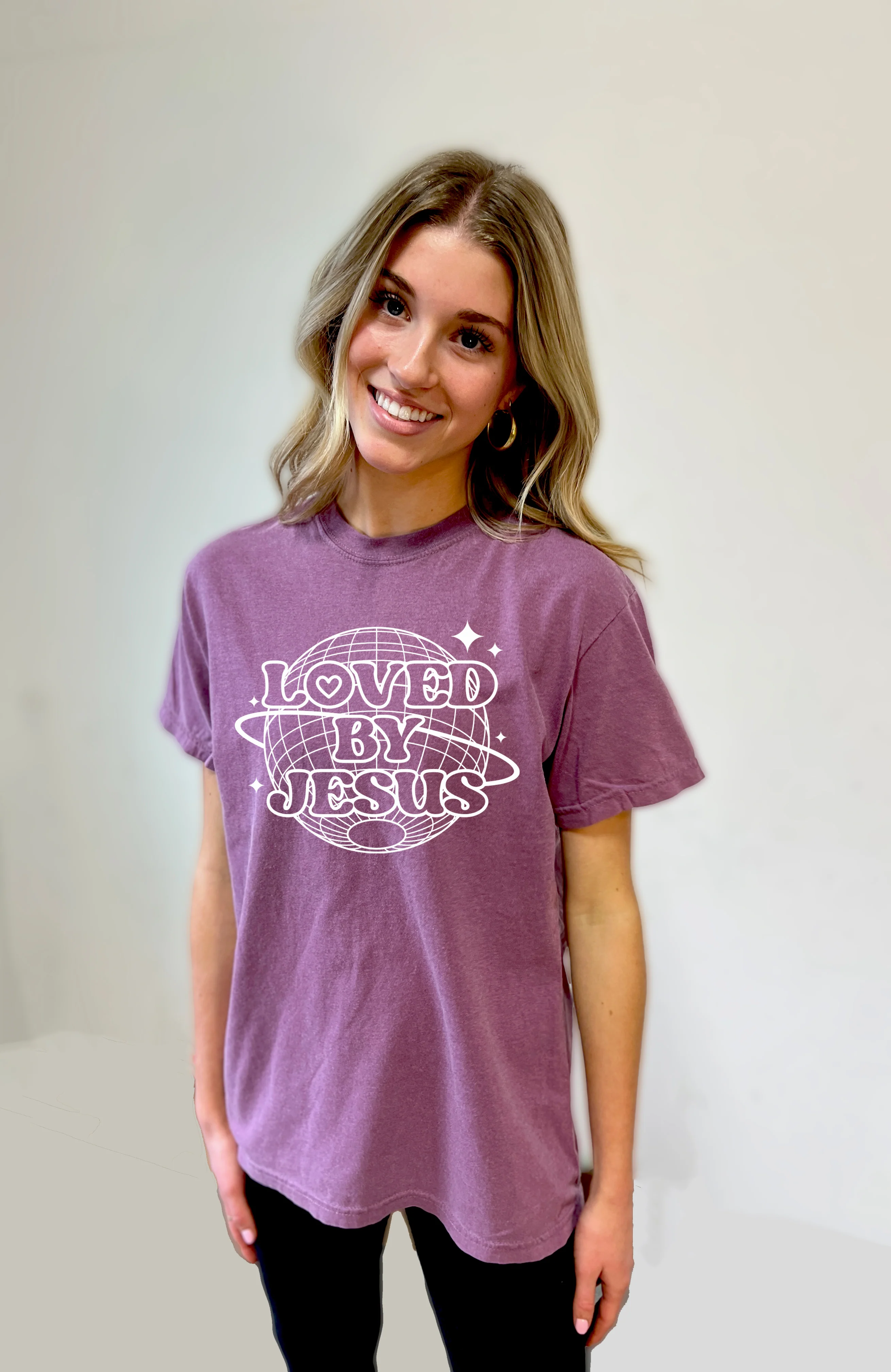 LOVED BY JESUS UNISEX TEE - Image 3