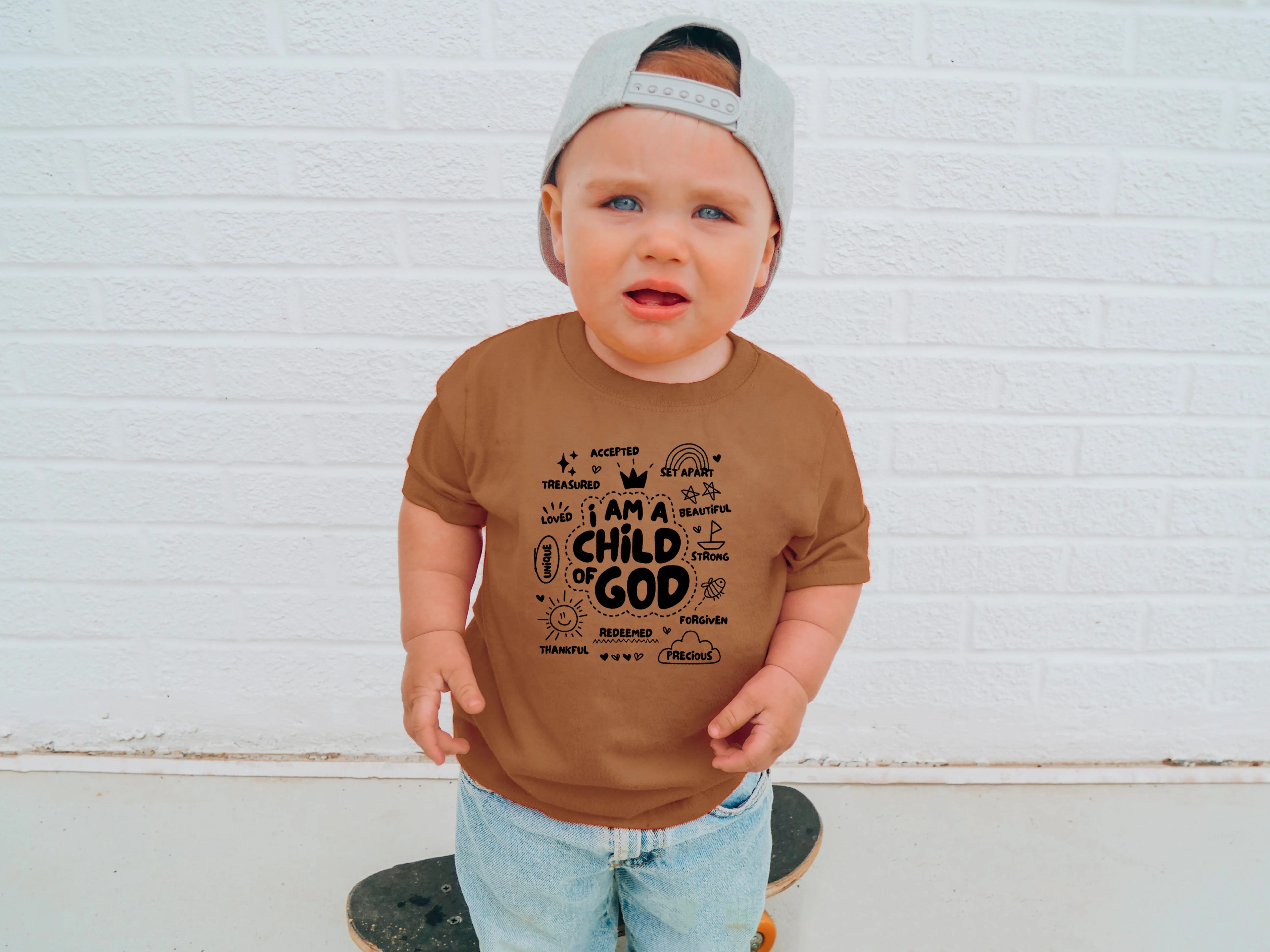 I AM A CHILD OF GOD TODDLER TEE - Image 3