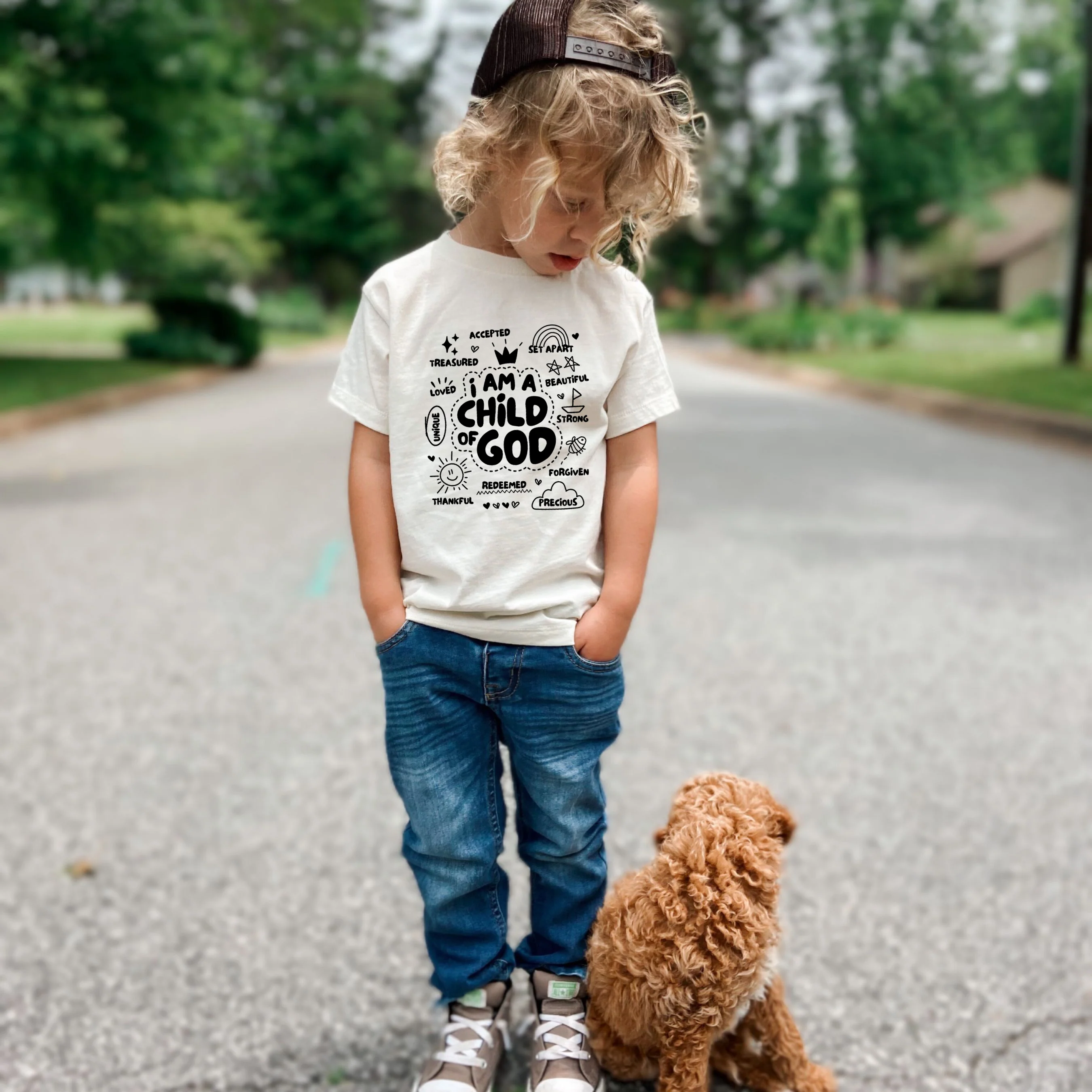 I AM A CHILD OF GOD TODDLER TEE - Image 4