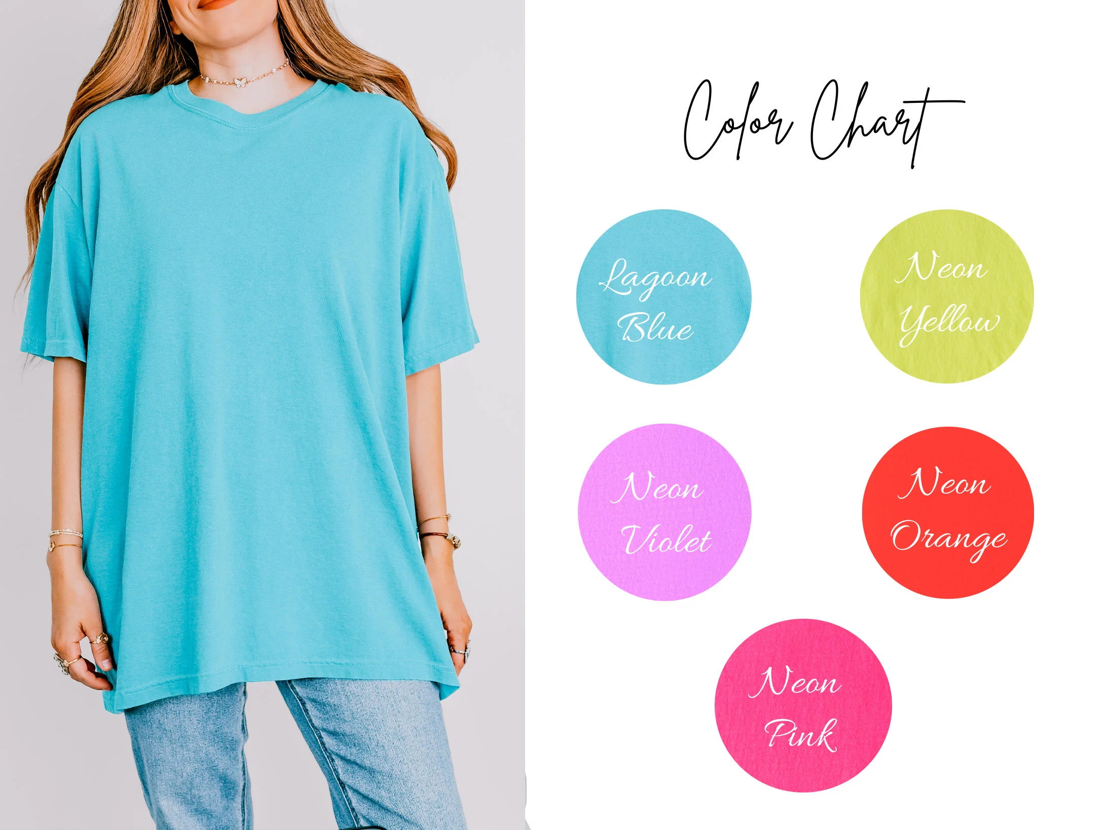 PUFFY LOVE LIKE JESUS NEON COLORS UNISEX TEE - Image 6