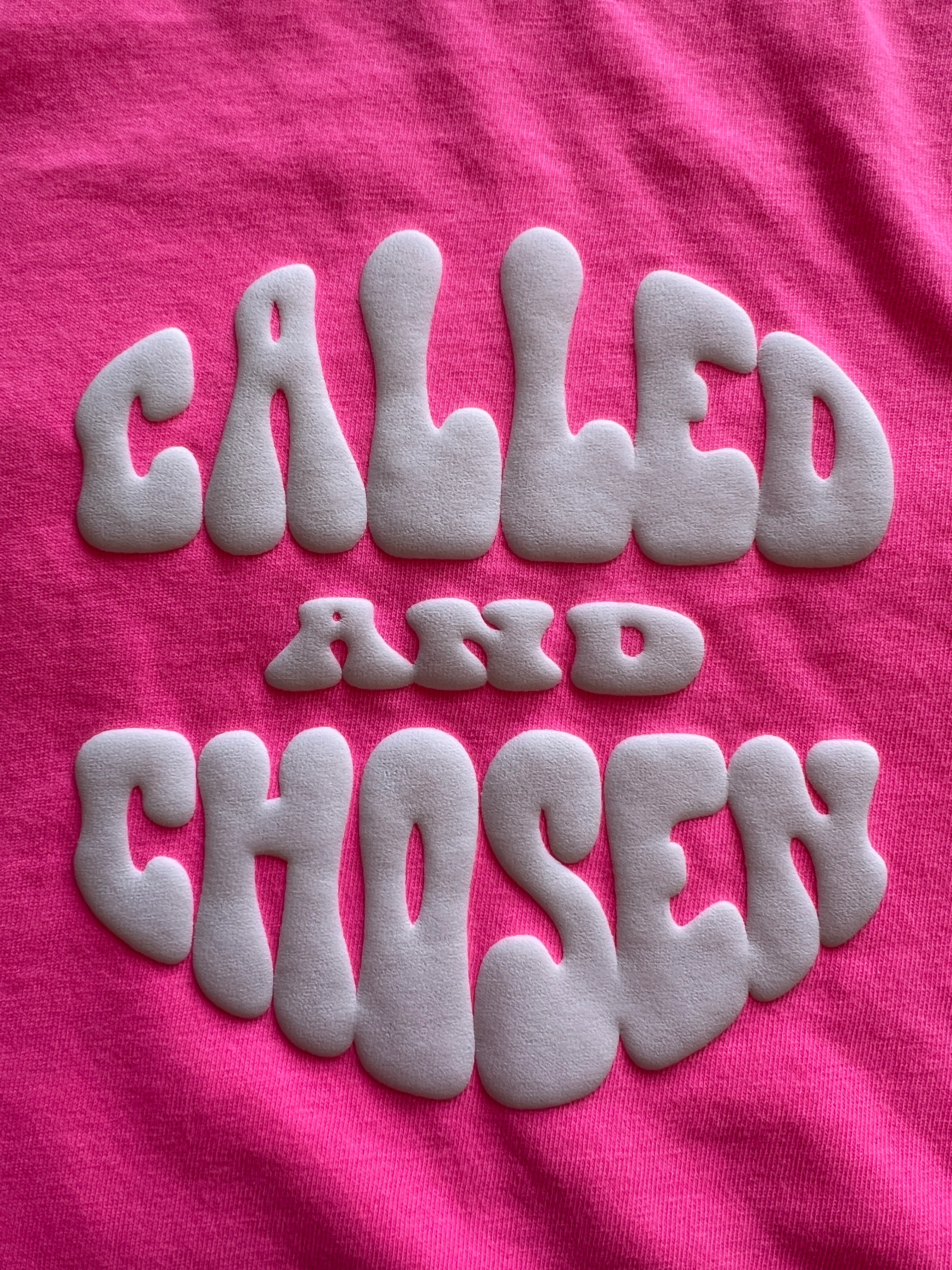 PUFFY CALLED AND CHOSEN NEON COLORS UNISEX TEE - Image 4