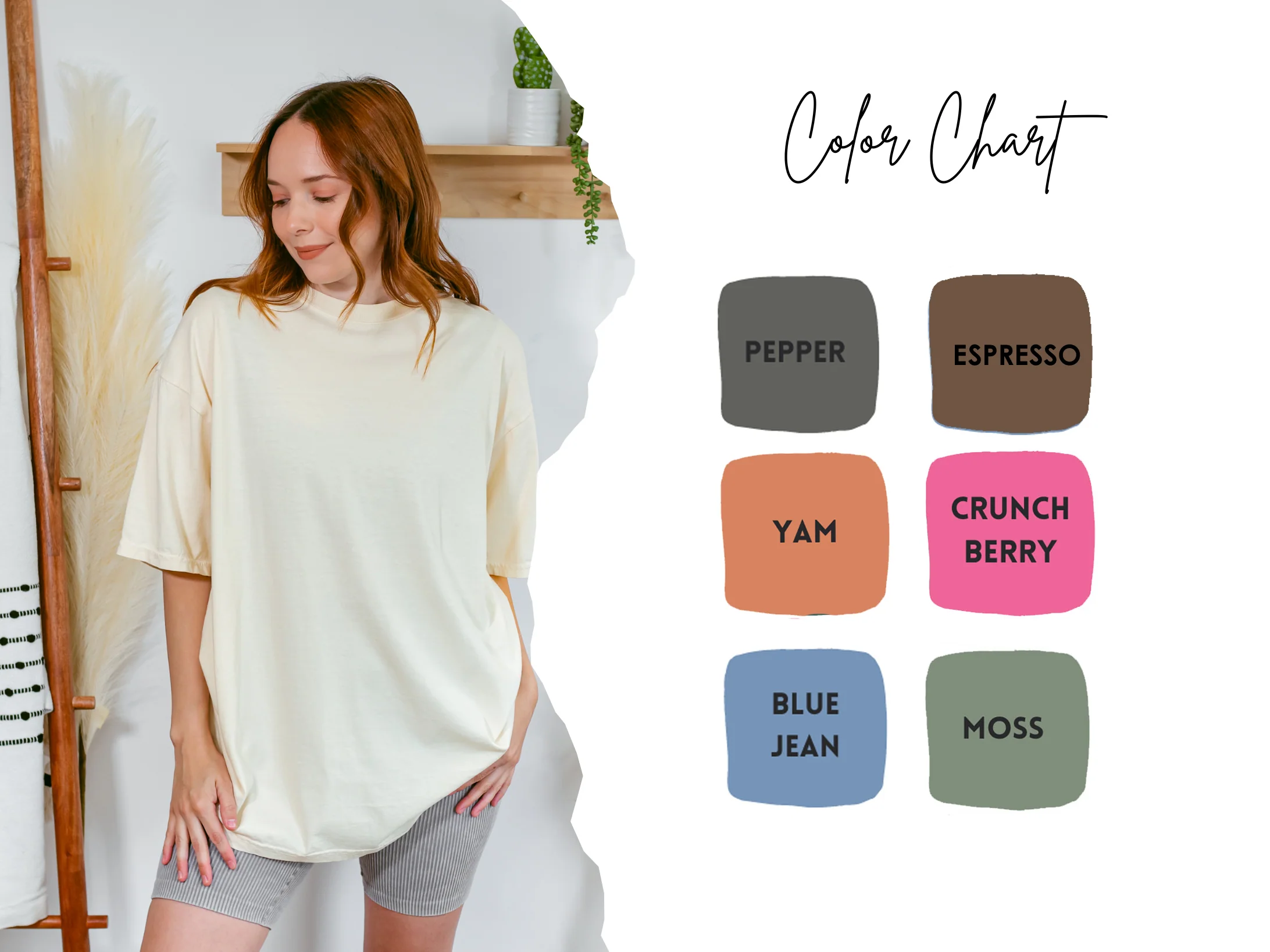 YAHWEH (YHWH) WITH FLORAL CROSS UNISEX TEE - Image 4